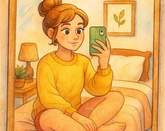 Coloring Book for Adults & Teens | Relaxing Cozy Art | Digital Download