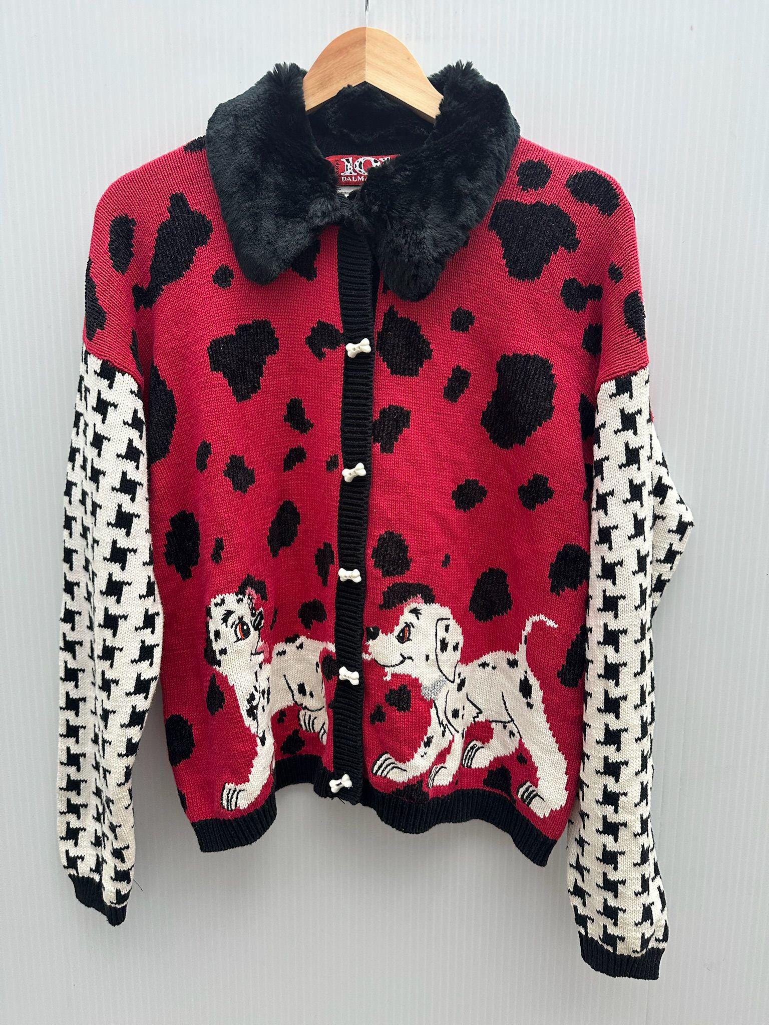 Dalmatian Cardigan - Etsy