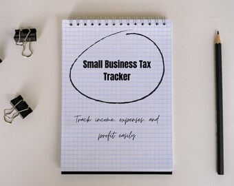 Hoja de cálculo para el seguimiento de ingresos y gastos de pequeñas empresas / Estado de pérdidas y ganancias / Organizador de impuestos / Seguimiento del Anexo C / Plantilla de Excel