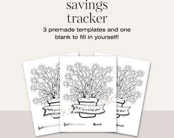 Sistema de recompensas, motivación, presupuesto, ahorro, objetivos, jardinería floral boho, vintage, finanzas personales, coloreado, DESCARGA DIGITAL IMPRIMIBLE