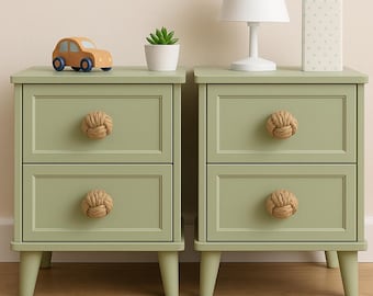 Handmade Jute Rope Cabinet Knobs: Rustic Drawer Pulls