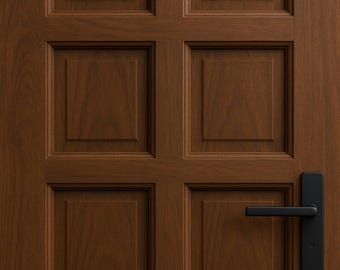 Matte Black Door Handle: Modern Interior Hardware