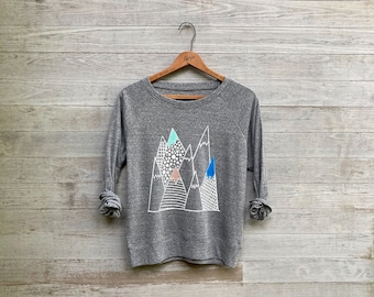 wild and free Berg Pullover, Wandershirt, Camping Pullover, Yoga Top