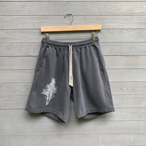 Tree Shorts, Men&#39;s Yoga Shorts, Workout Shorts, Gym Shorts, 100% Cotton
