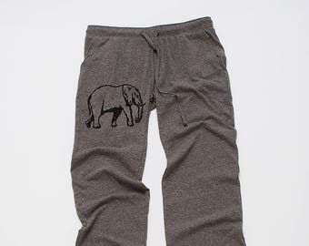 Elephant Pants Lounge Pants Weekend Pants Yoga Pants Comfy Pants Elephant Gift Etsy UK