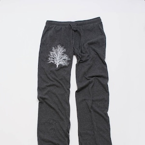SALDI FINALI Pantaloni da yoga Tree, pantaloni da salotto, pantaloni da pigiama, pantaloni da yoga unici