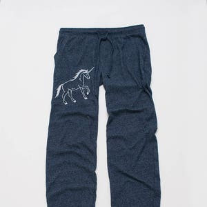 Just a Dreamer Unicorn Pants, Lounge Pants, Comfy Pants, Cute Unicorn Gift, Unicorn Pajamas