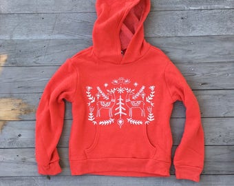 Christmas Hoodie, Kids Hoodie, Gift for a Girl,Gift for a Boy, Cozy Hoodie, Sizes 6-12