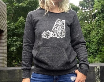 The Docile Persian Top, Cat Sweater, Kitty Shirt, Gift for a Cat Lover, Cat Sweater