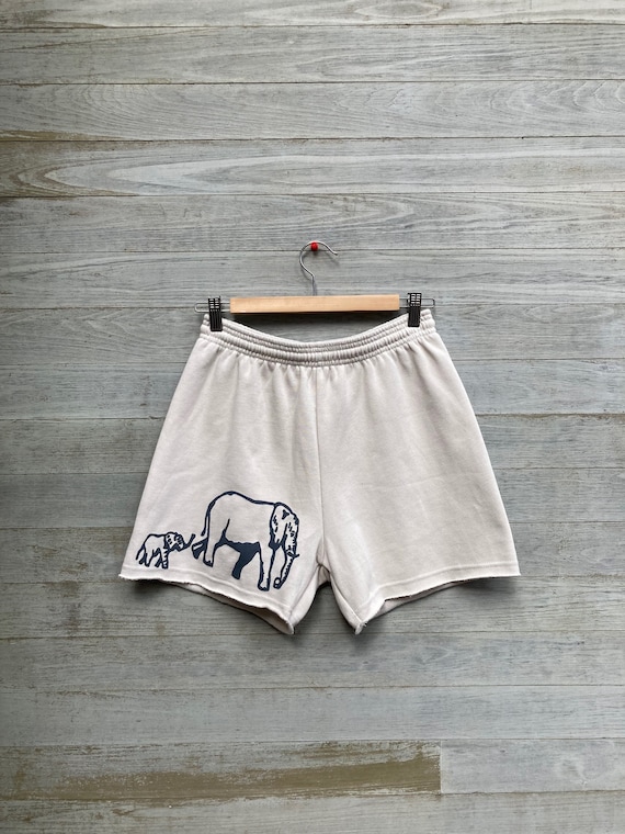 Elephant Shorts Sweat shorts Cozy Shorts Pajama Shorts Workout Shorts Gift for Mom Etsy UK