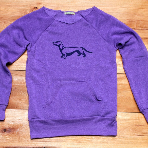 de aquí a allá Dachshund sudadera, camisa Doxie, suéter Dachshund, S,M,L,XL