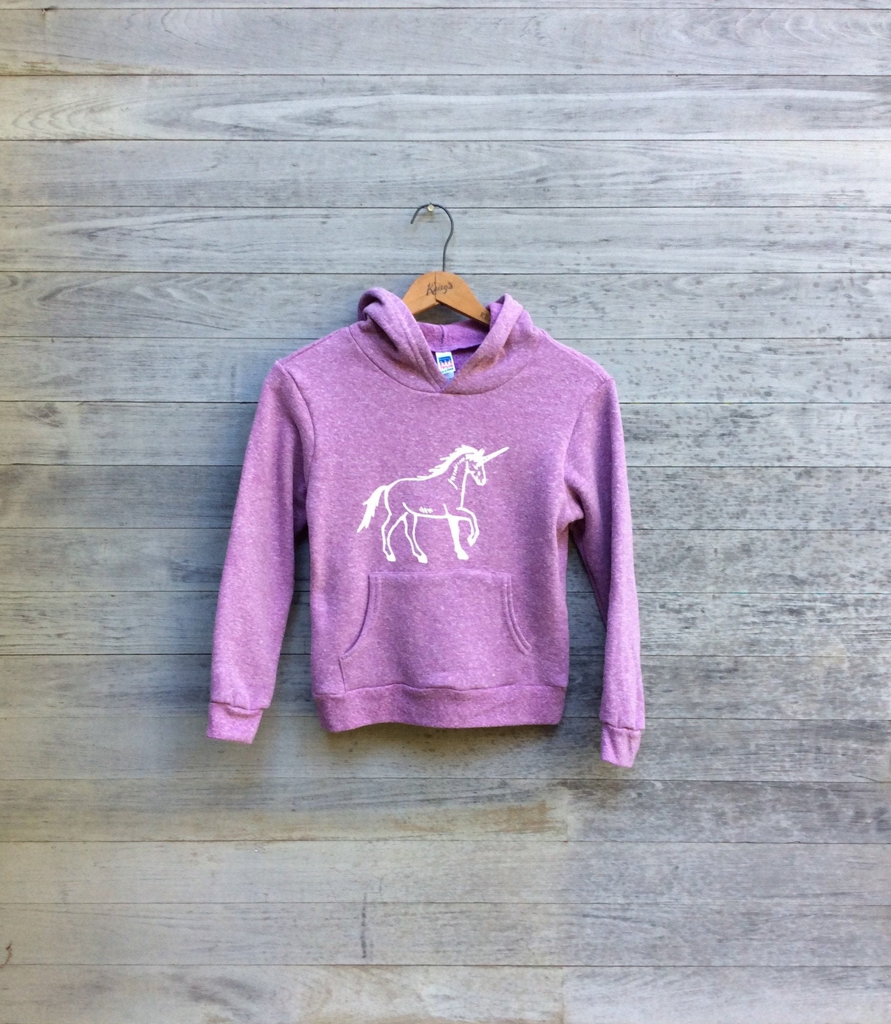 - Etsy Unicorn Kids Hoodie