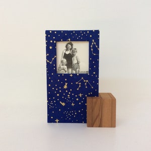 Stargazing Frame, Blue Frame, Stocking Stuffer, Secret Santa Gift, Cute Frame, Office Frame