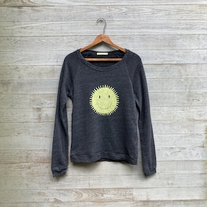 FINALE SALE Smiley Face Sweatshirt, Size Medium