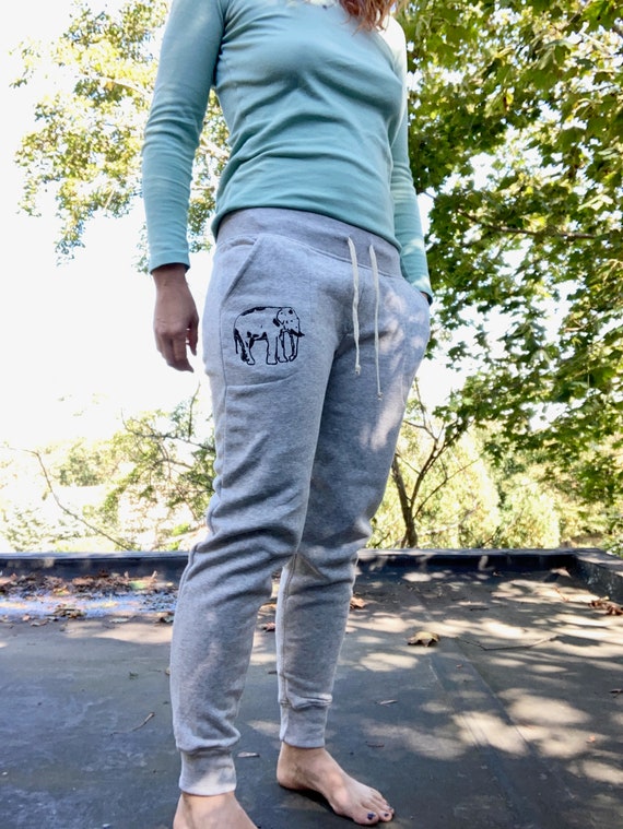 Elephant Sweatpants, Cozy Pants, Cozy Sweats, Loungewear, Elephant