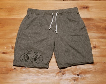 Bike Shorts, Men's Shorts, Men's Yoga Shorts, Workout Shorts, S,M,L,XL