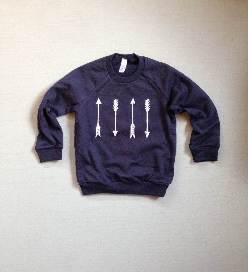 one way or another Arrows Sweatshirt, Kids Top, Gift for a little one, 2T-12 image 2