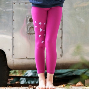 oh my Stars Leggings, Dance Leggings, Pink leggings, Gift for a Dancer