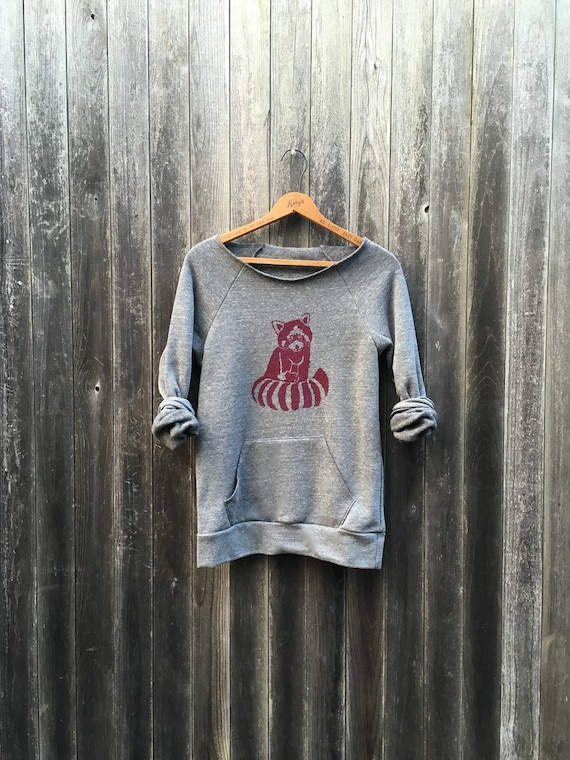 red panda sweater