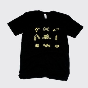 Camisa de pasta, regalo para papá, camisa de cocinero, regalo de chef, camisa italiana, formas de pasta, camiseta gourmet