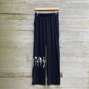 Casual AF Meadow Pants in Black, All Cotton Pants, Comfortable, Laid Back Pants with a Wide Leg