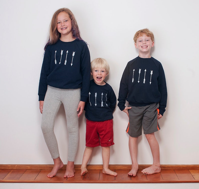 one way or another Arrows Sweatshirt, Kids Top, Gift for a little one, 2T-12 image 3