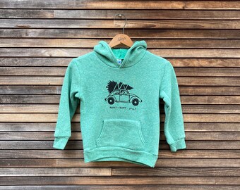 Christmas Hoodie, Kids Hoodie, Gift for a Girl,Gift for a Boy, Cozy Hoodie, Sizes 6-12