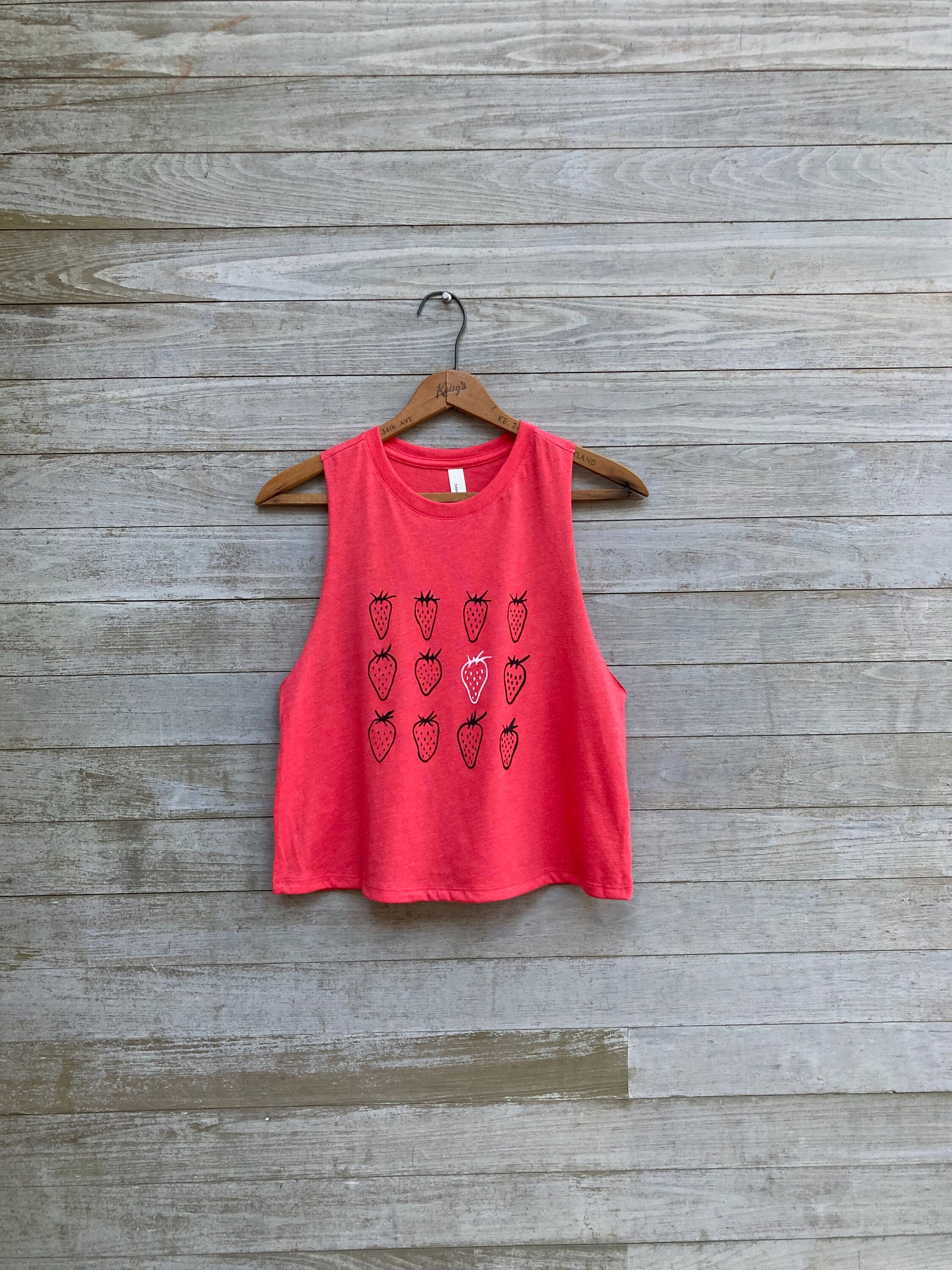 Strawberry Crop Top - Etsy Strawberry Crop Top - Etsy