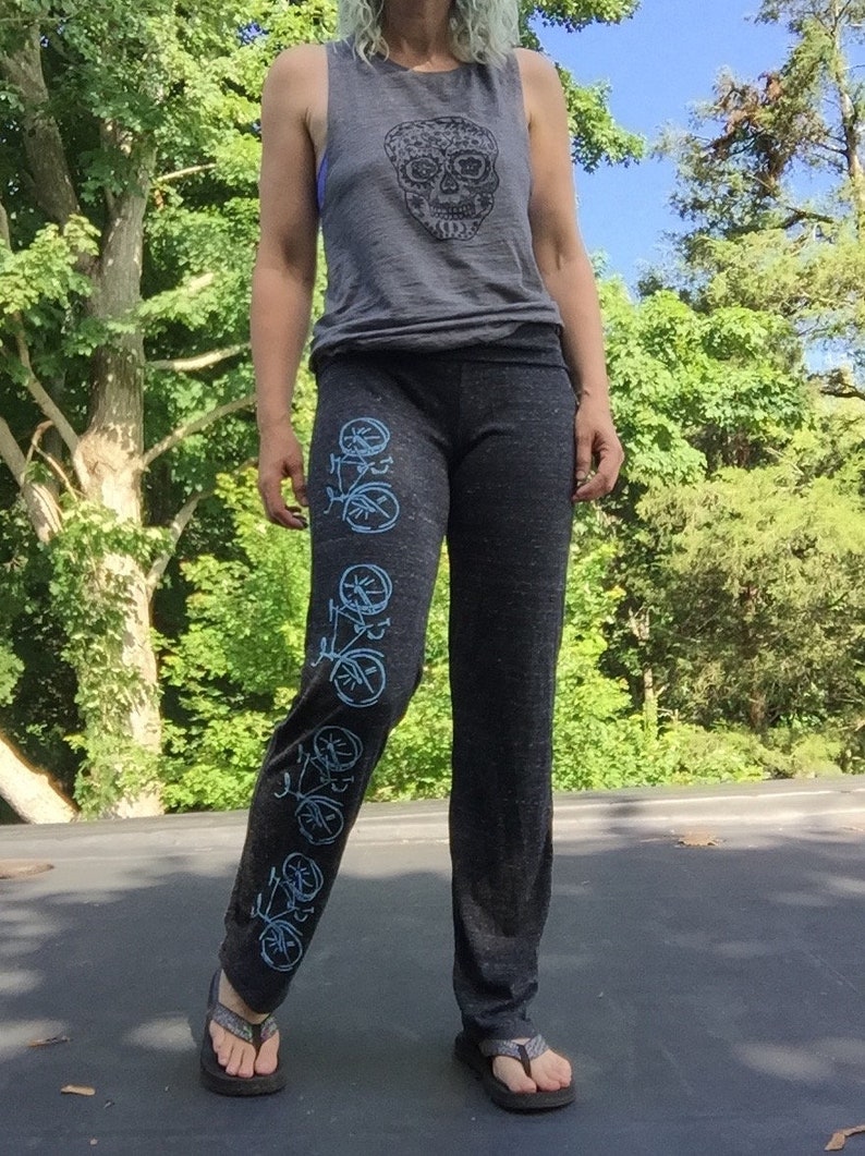 Bespoke Bicycle Pants Bike Pants Lounge Pants Yoga Pants | Etsy