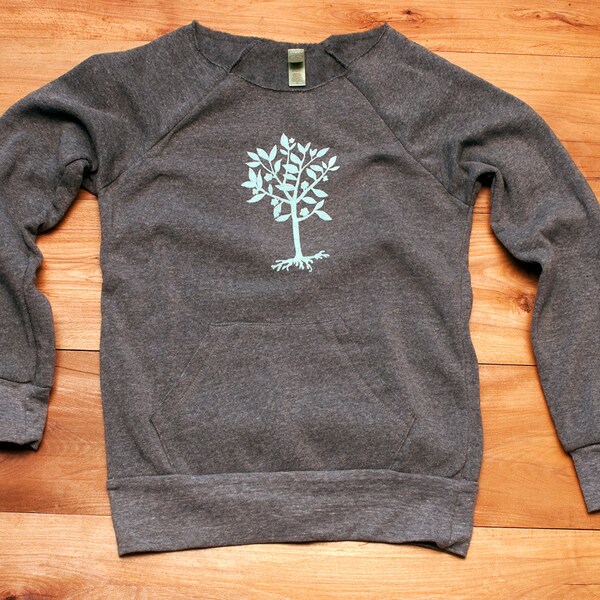 SALE Tree Sweatshirt, super soft, S