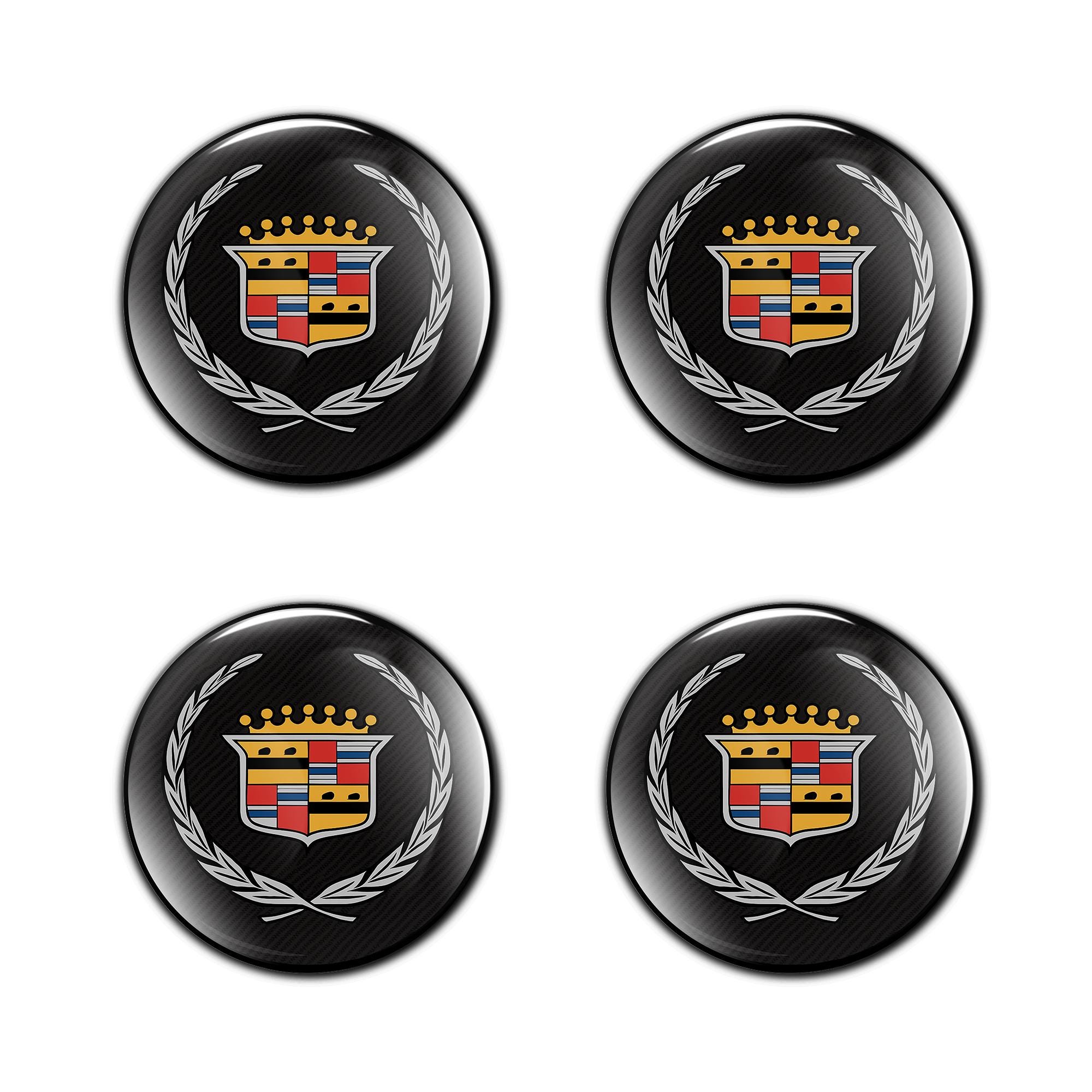Cadillac Emblems And Badges New 3D Metal Cadillac Emblem Badge/Decal For CTS, SRX, STS, V-Series - Trunk Or Fender Black Cadillac Emblem - Foto 8