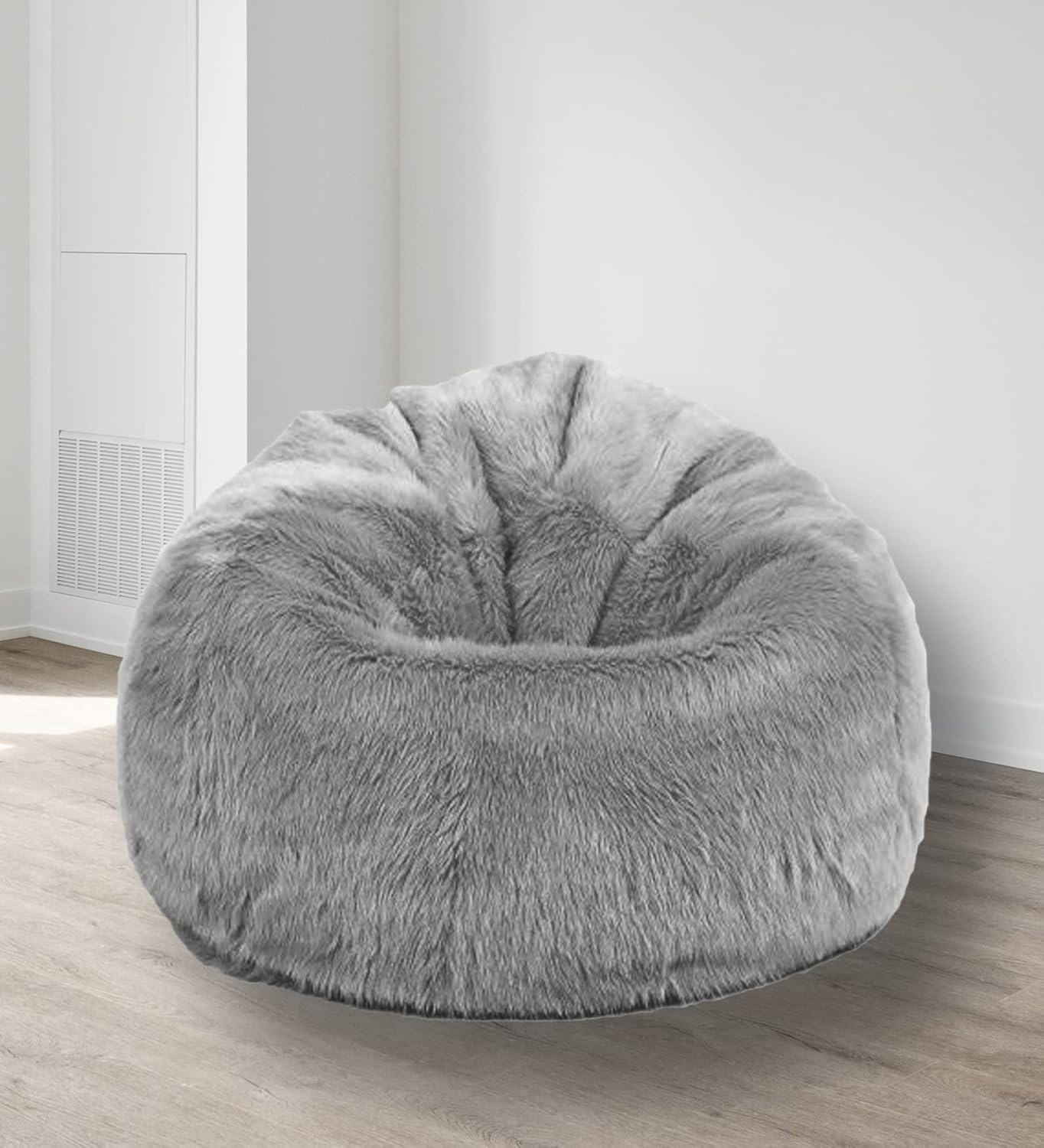 Fur Bean Bag Cover