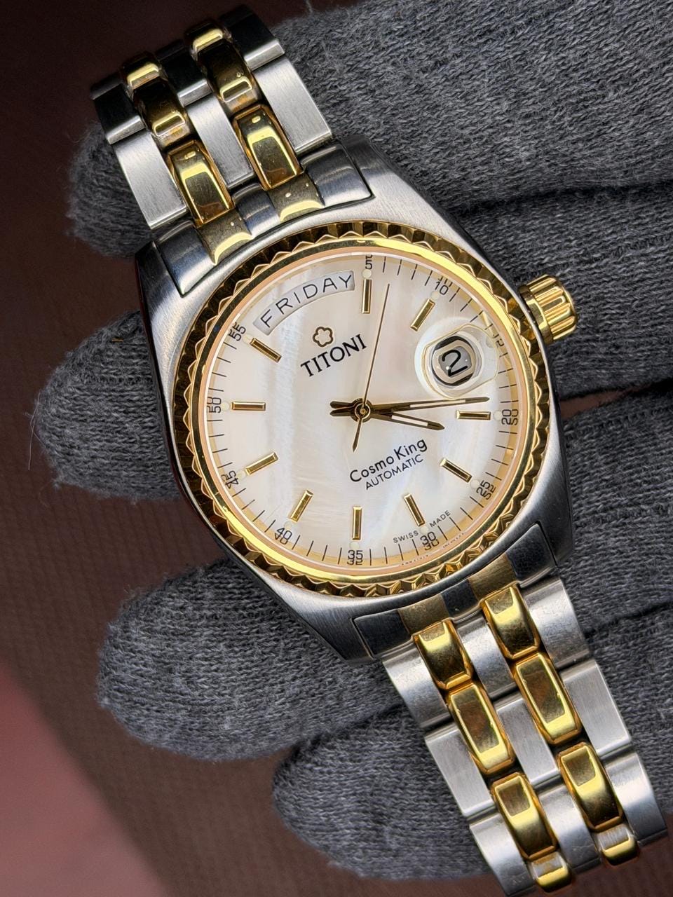 Titoni Cosmo King Swiss 787 Automatic Men's Wrist Watch - Etsy Canada