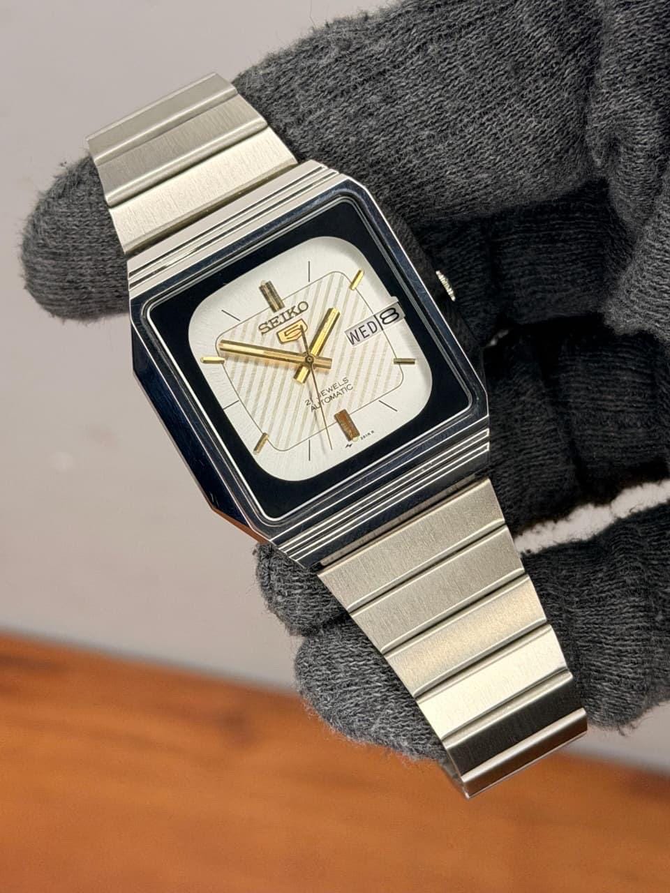 Seiko 5 Vintage Square - Etsy UK