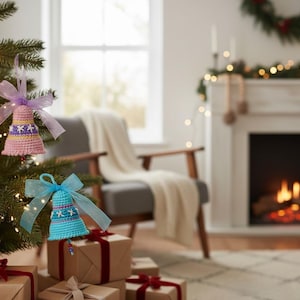 Crochet Christmas Bells | Festive Holiday Decoration Pattern
