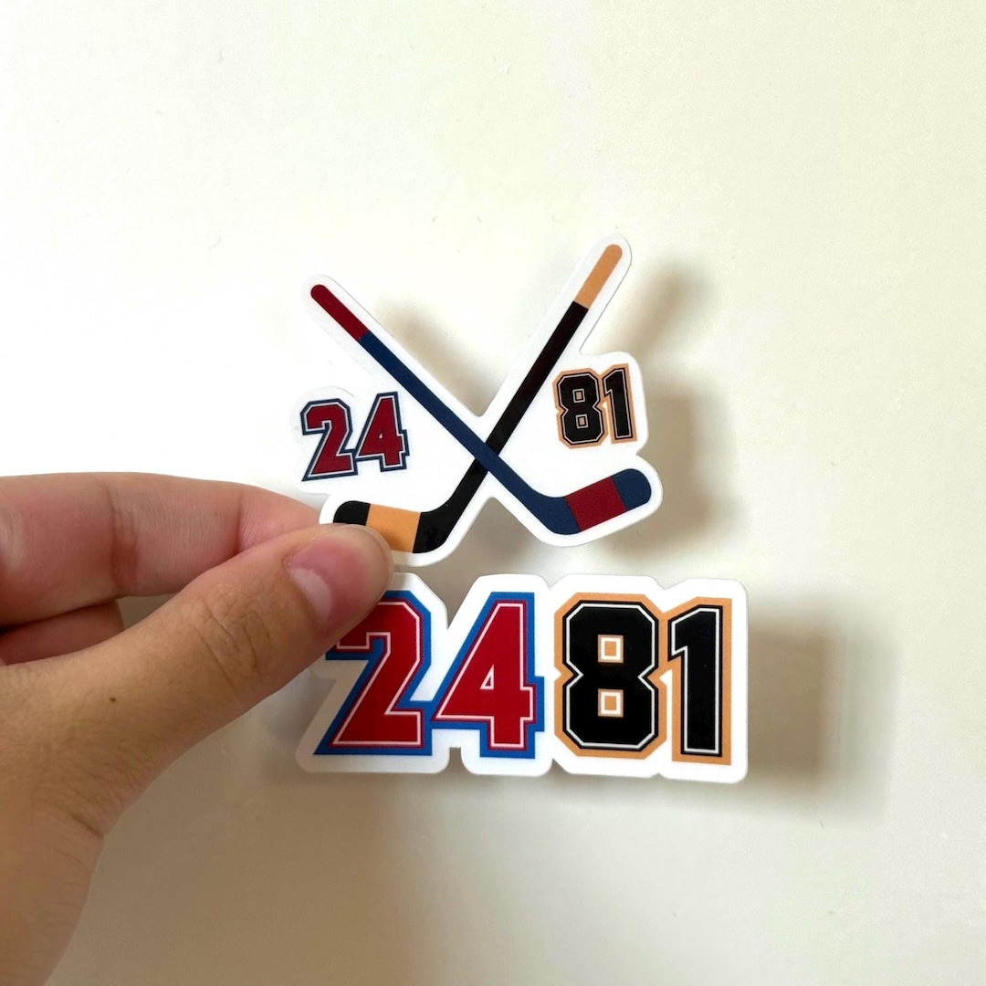 Heated Rivalry 24 and 81 Sticker Pack for Kindle: Waterproof Glossy ...