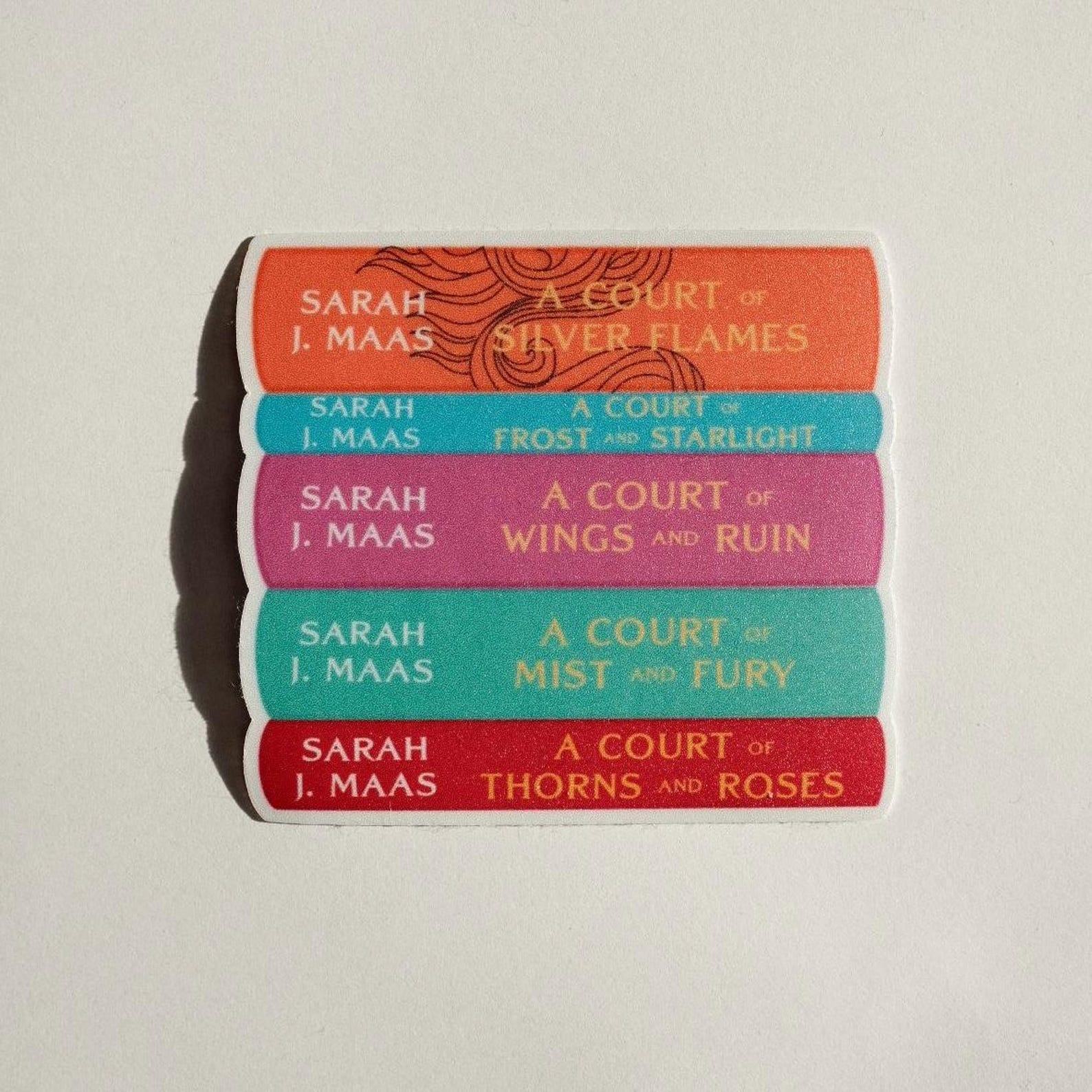 ACOTAR Series Book Stack Sticker for Kindle: Romance Books - Waterproof ...