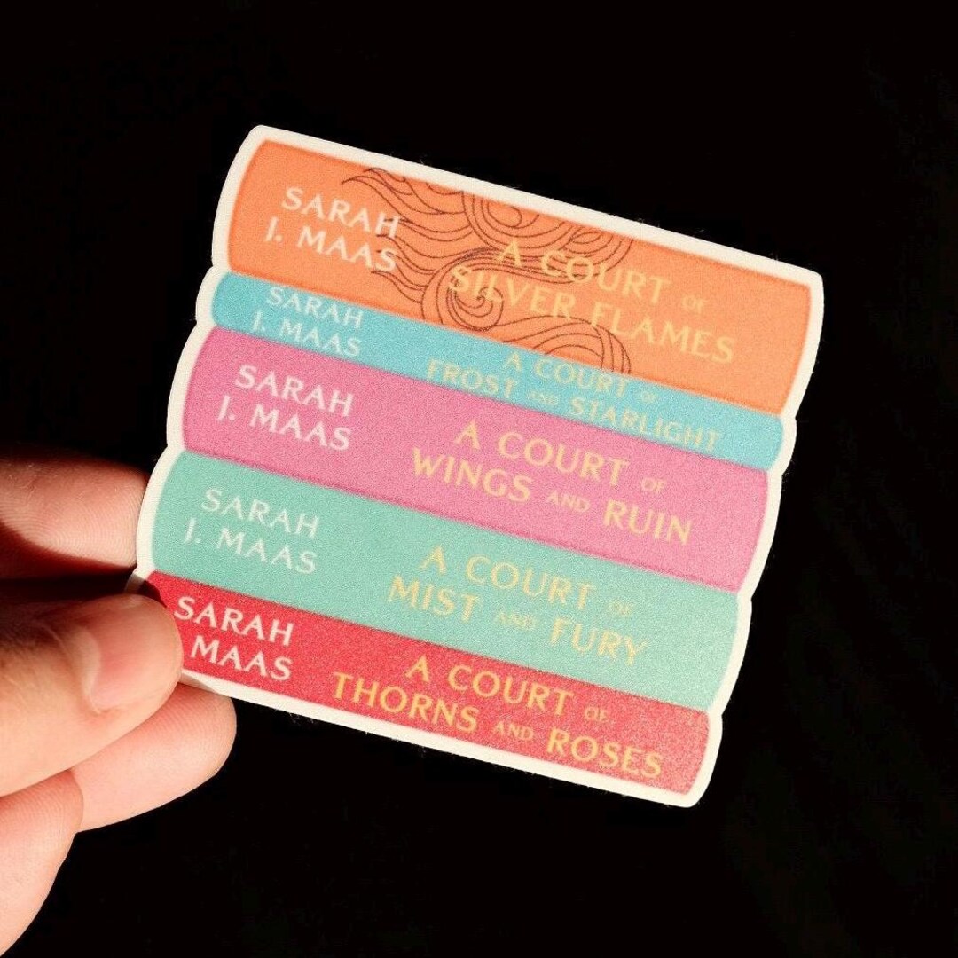 ACOTAR Series Book Stack Sticker for Kindle: Romance Books - Waterproof ...