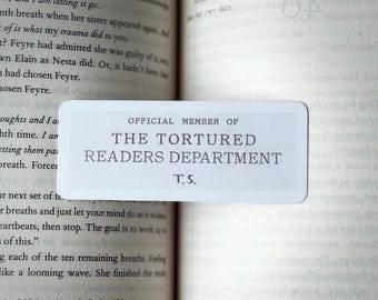 The Tortured Readers Department Sticker: Taylor Inspired Vinyl Decal