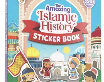 Islamic history sticker books - muslim storybook for kids
