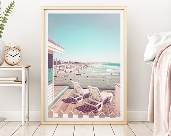 Crystal Pier Cottages Print | Mailed to you