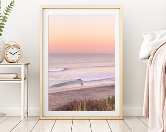 Sunrise Surfer in Carlsbad Print | Mailed to you