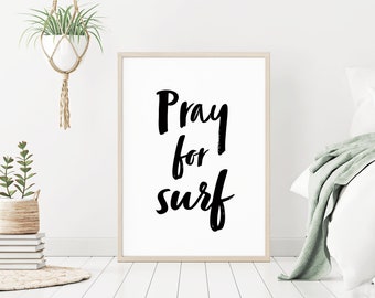 Pray for Surf Print | Mailed to you