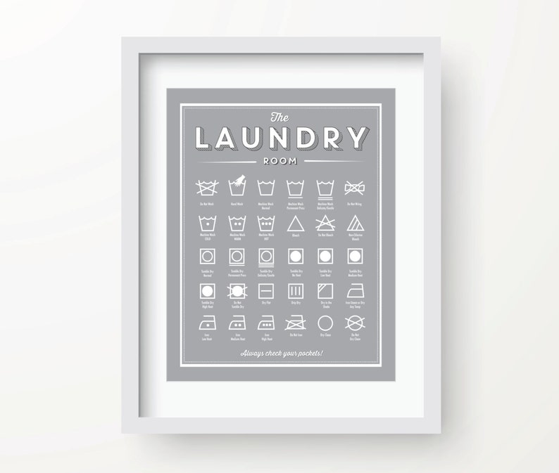 The Laundry Room Print Customizable Download image 1