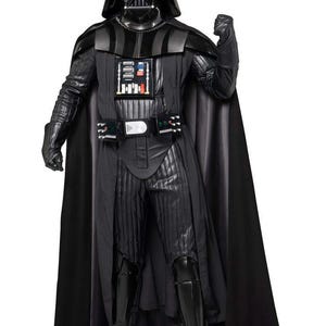 Darth Vader Cosplay-kostym: Hel kostym med kappa och mantel