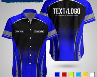 Camisa de trabajo personalizada: uniforme de mecánico a medida para talleres, clubes de coches y equipos de carreras, regalos para el Día del Padre.