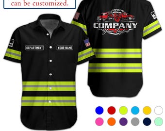 Camisa personalizada para conductor de grúa: uniforme personalizado para empresa de remolque, regalos para el Día del Padre
