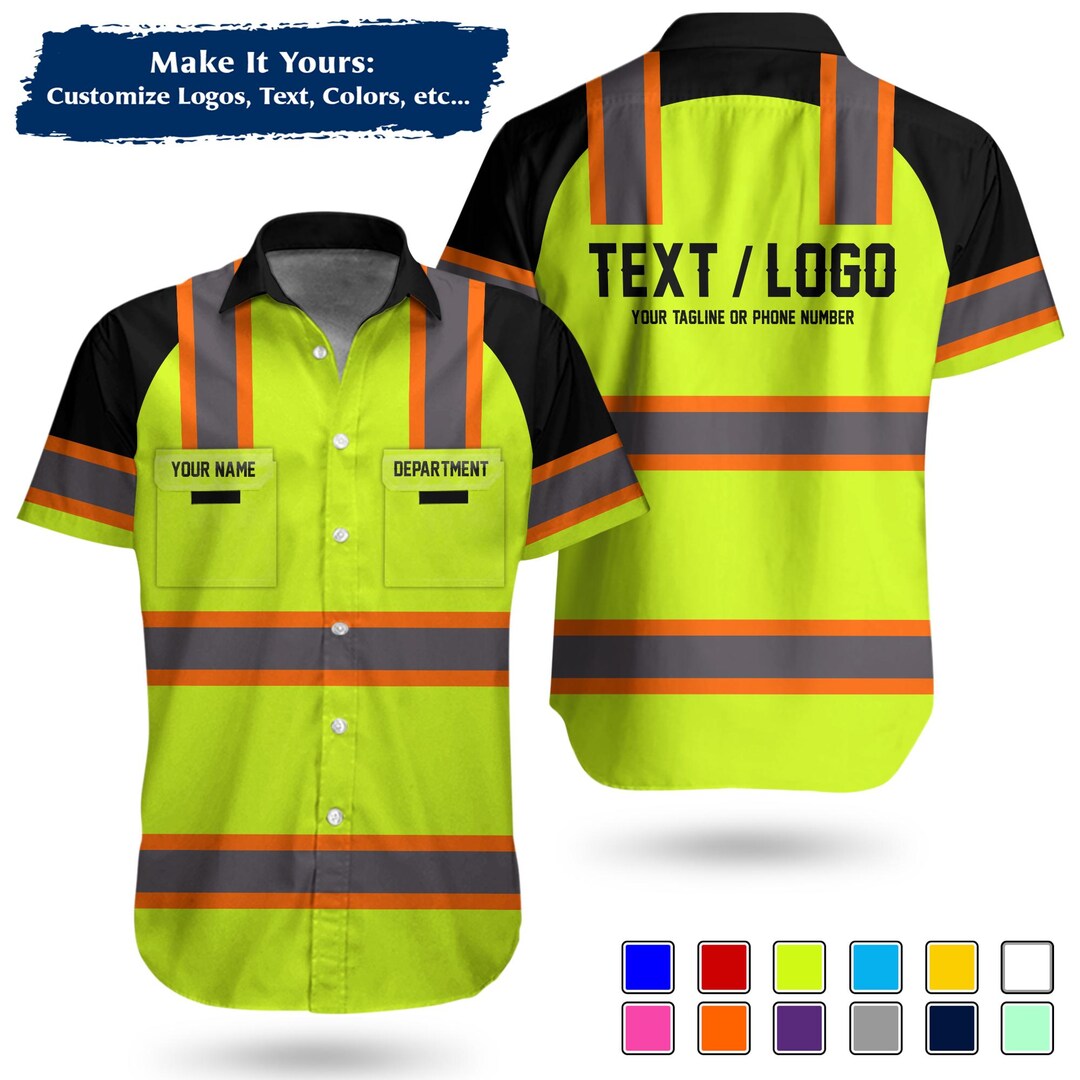 Custom Printed Workwear Bundle – Personalized Cotton Apparel - Etsy