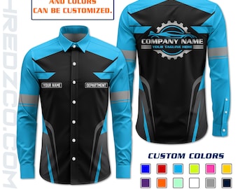 Camisa de trabajo personalizada: Uniforme personalizado para empresa de remolque