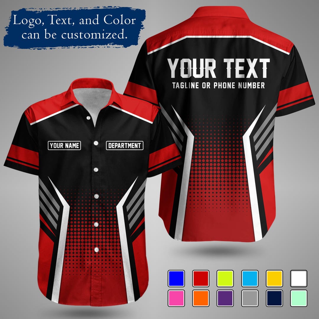 Custom Racing Shirt With Name & Logo, Personalized Racing Team Shirt ...
